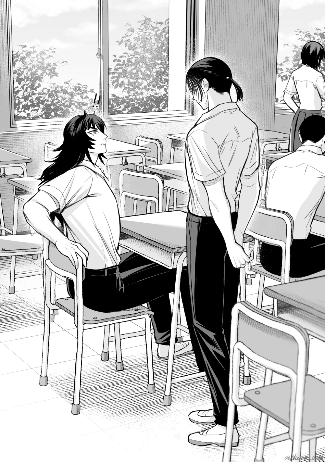 イラスト / 来ちゃった